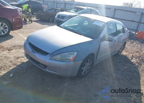 2003 Honda Accord 2.4 Ex из США, поврежденный, VIN 1HGCM56603A092074